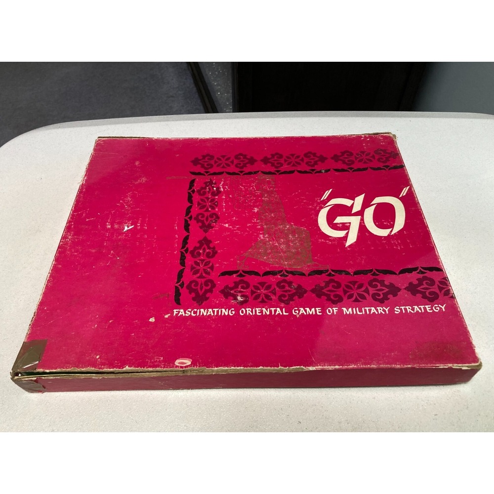 Vintage 1967 GO Fascinating Oriental Game of Military Strategy Board Game "GO"